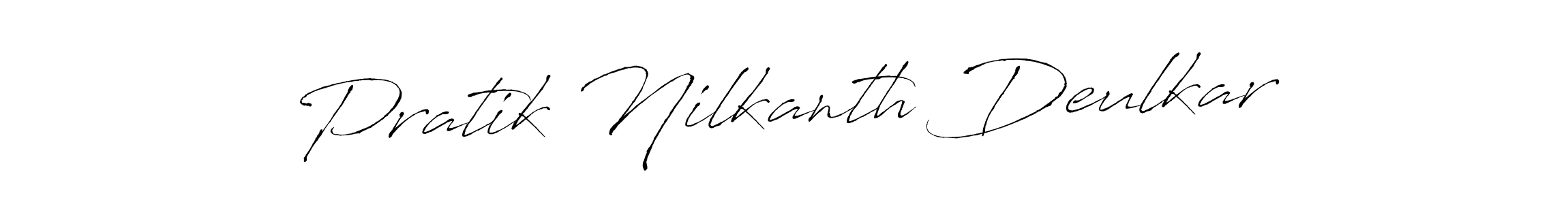 It looks lik you need a new signature style for name Pratik Nilkanth Deulkar. Design unique handwritten (Antro_Vectra) signature with our free signature maker in just a few clicks. Pratik Nilkanth Deulkar signature style 6 images and pictures png