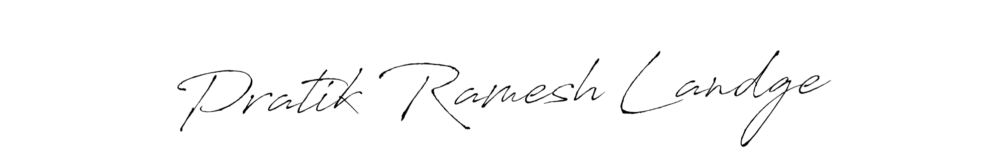 Similarly Antro_Vectra is the best handwritten signature design. Signature creator online .You can use it as an online autograph creator for name Pratik Ramesh Landge. Pratik Ramesh Landge signature style 6 images and pictures png