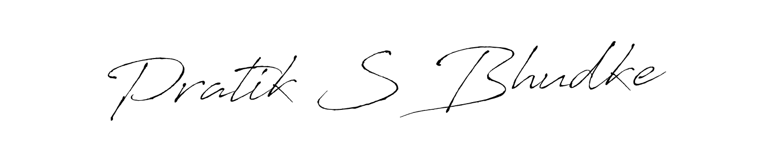 It looks lik you need a new signature style for name Pratik S Bhudke. Design unique handwritten (Antro_Vectra) signature with our free signature maker in just a few clicks. Pratik S Bhudke signature style 6 images and pictures png
