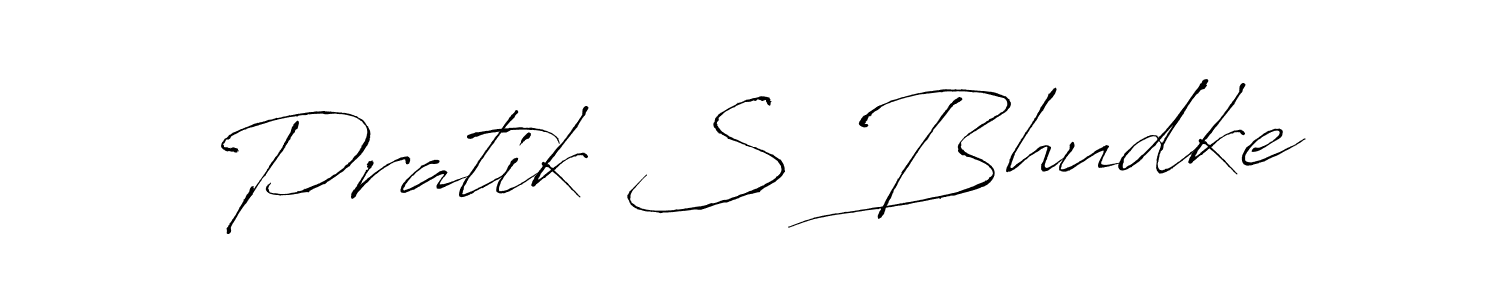 It looks lik you need a new signature style for name Pratik S Bhudke. Design unique handwritten (Antro_Vectra) signature with our free signature maker in just a few clicks. Pratik S Bhudke signature style 6 images and pictures png