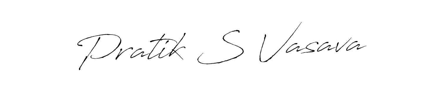 Make a beautiful signature design for name Pratik S Vasava. Use this online signature maker to create a handwritten signature for free. Pratik S Vasava signature style 6 images and pictures png