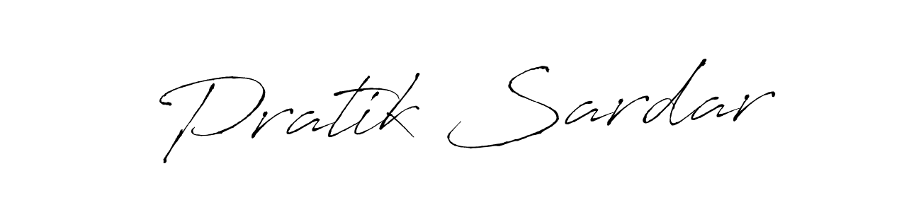 Make a short Pratik Sardar signature style. Manage your documents anywhere anytime using Antro_Vectra. Create and add eSignatures, submit forms, share and send files easily. Pratik Sardar signature style 6 images and pictures png