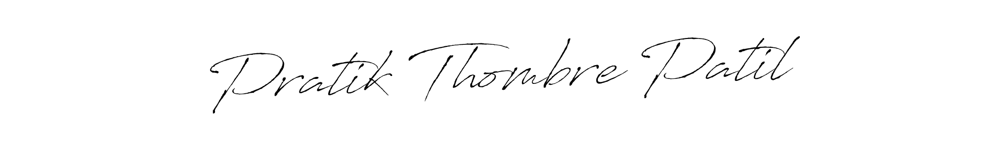 Similarly Antro_Vectra is the best handwritten signature design. Signature creator online .You can use it as an online autograph creator for name Pratik Thombre Patil. Pratik Thombre Patil signature style 6 images and pictures png
