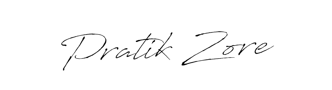How to make Pratik Zore signature? Antro_Vectra is a professional autograph style. Create handwritten signature for Pratik Zore name. Pratik Zore signature style 6 images and pictures png