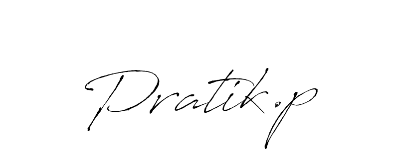 It looks lik you need a new signature style for name Pratik.p. Design unique handwritten (Antro_Vectra) signature with our free signature maker in just a few clicks. Pratik.p signature style 6 images and pictures png