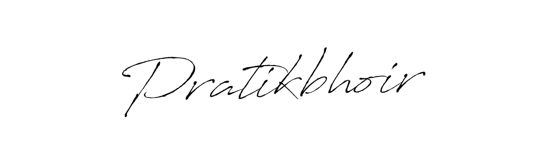 Also we have Pratikbhoir name is the best signature style. Create professional handwritten signature collection using Antro_Vectra autograph style. Pratikbhoir signature style 6 images and pictures png