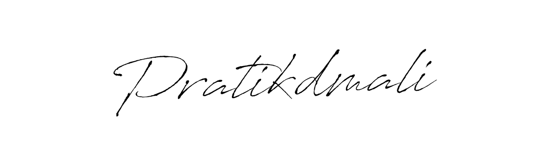 How to make Pratikdmali name signature. Use Antro_Vectra style for creating short signs online. This is the latest handwritten sign. Pratikdmali signature style 6 images and pictures png