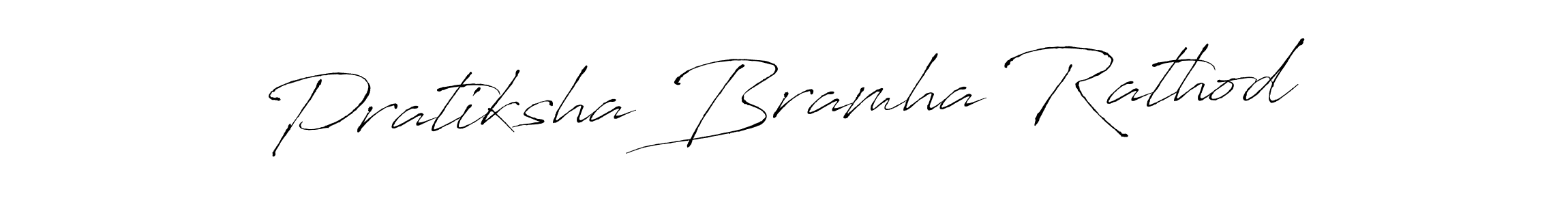 Use a signature maker to create a handwritten signature online. With this signature software, you can design (Antro_Vectra) your own signature for name Pratiksha Bramha Rathod. Pratiksha Bramha Rathod signature style 6 images and pictures png