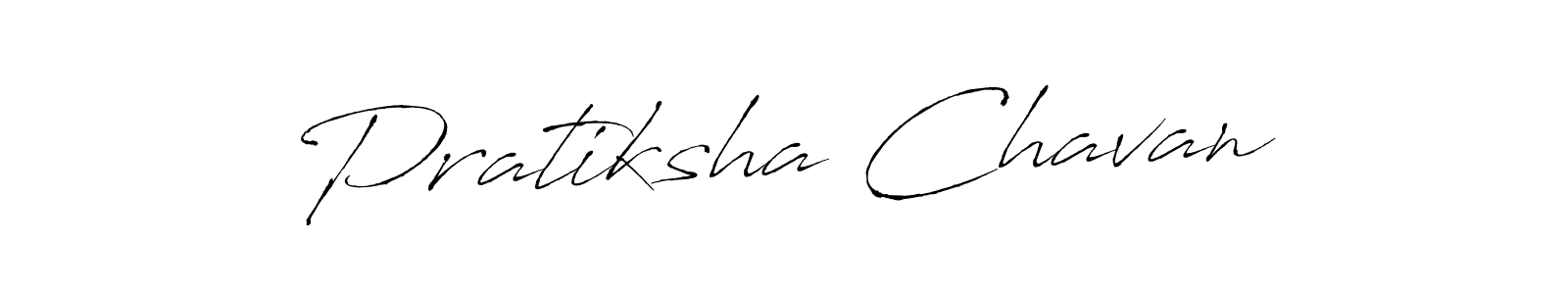 Make a beautiful signature design for name Pratiksha Chavan. With this signature (Antro_Vectra) style, you can create a handwritten signature for free. Pratiksha Chavan signature style 6 images and pictures png