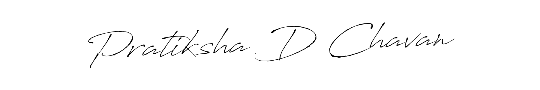 It looks lik you need a new signature style for name Pratiksha D Chavan. Design unique handwritten (Antro_Vectra) signature with our free signature maker in just a few clicks. Pratiksha D Chavan signature style 6 images and pictures png