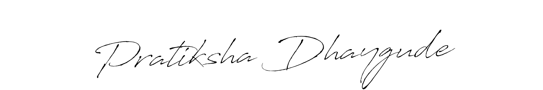 Also You can easily find your signature by using the search form. We will create Pratiksha Dhaygude name handwritten signature images for you free of cost using Antro_Vectra sign style. Pratiksha Dhaygude signature style 6 images and pictures png