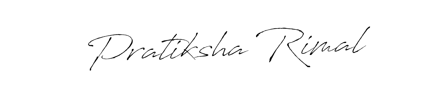 This is the best signature style for the Pratiksha Rimal name. Also you like these signature font (Antro_Vectra). Mix name signature. Pratiksha Rimal signature style 6 images and pictures png