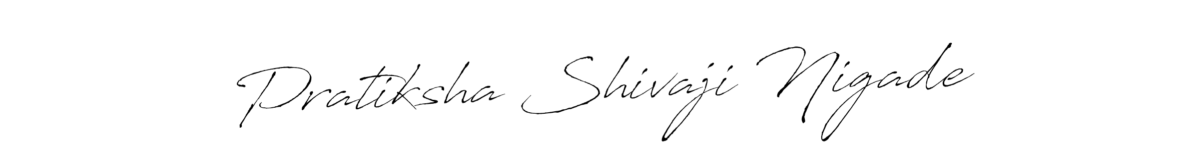 if you are searching for the best signature style for your name Pratiksha Shivaji Nigade. so please give up your signature search. here we have designed multiple signature styles  using Antro_Vectra. Pratiksha Shivaji Nigade signature style 6 images and pictures png