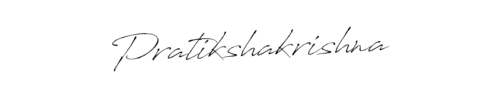 Design your own signature with our free online signature maker. With this signature software, you can create a handwritten (Antro_Vectra) signature for name Pratikshakrishna. Pratikshakrishna signature style 6 images and pictures png