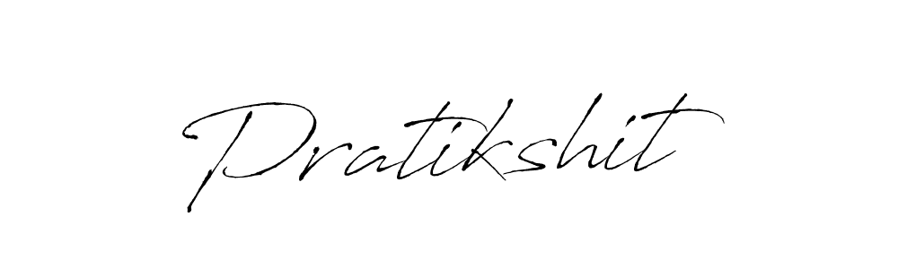 Design your own signature with our free online signature maker. With this signature software, you can create a handwritten (Antro_Vectra) signature for name Pratikshit. Pratikshit signature style 6 images and pictures png