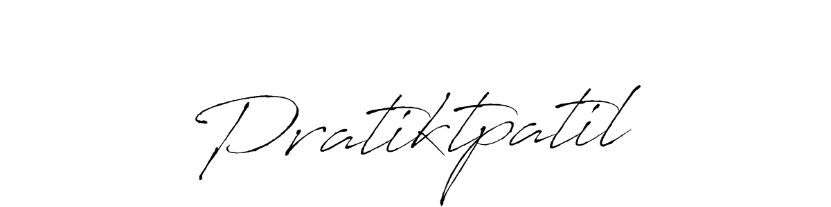 Design your own signature with our free online signature maker. With this signature software, you can create a handwritten (Antro_Vectra) signature for name Pratiktpatil. Pratiktpatil signature style 6 images and pictures png