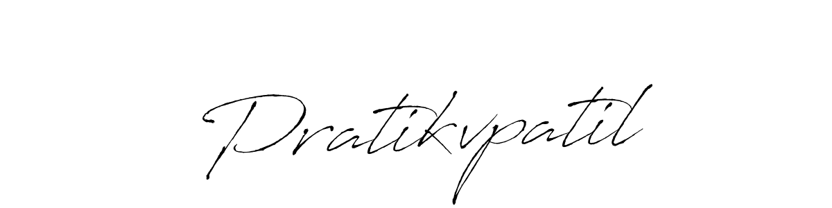 Make a beautiful signature design for name Pratikvpatil. With this signature (Antro_Vectra) style, you can create a handwritten signature for free. Pratikvpatil signature style 6 images and pictures png