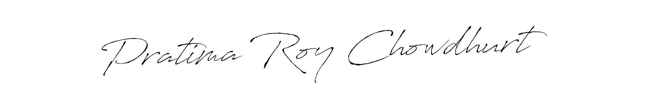 How to make Pratima Roy Chowdhurt signature? Antro_Vectra is a professional autograph style. Create handwritten signature for Pratima Roy Chowdhurt name. Pratima Roy Chowdhurt signature style 6 images and pictures png