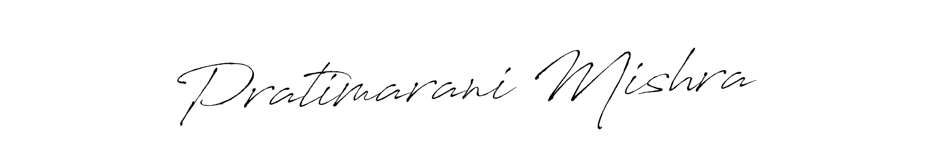 How to make Pratimarani Mishra name signature. Use Antro_Vectra style for creating short signs online. This is the latest handwritten sign. Pratimarani Mishra signature style 6 images and pictures png