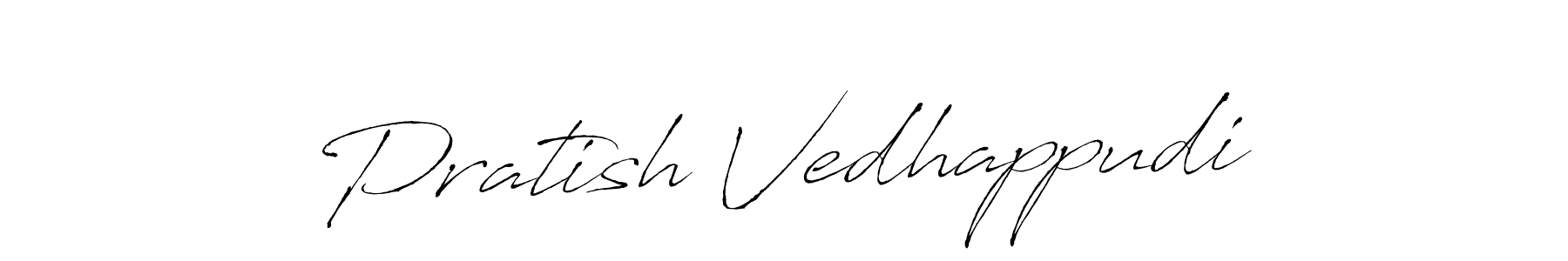 Use a signature maker to create a handwritten signature online. With this signature software, you can design (Antro_Vectra) your own signature for name Pratish Vedhappudi. Pratish Vedhappudi signature style 6 images and pictures png