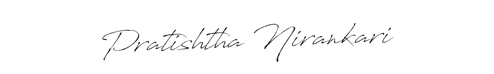 Design your own signature with our free online signature maker. With this signature software, you can create a handwritten (Antro_Vectra) signature for name Pratishtha Nirankari. Pratishtha Nirankari signature style 6 images and pictures png