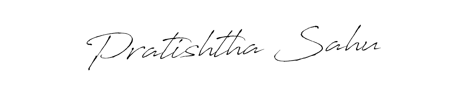 This is the best signature style for the Pratishtha Sahu name. Also you like these signature font (Antro_Vectra). Mix name signature. Pratishtha Sahu signature style 6 images and pictures png