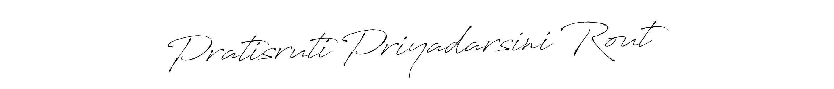 Make a beautiful signature design for name Pratisruti Priyadarsini Rout. With this signature (Antro_Vectra) style, you can create a handwritten signature for free. Pratisruti Priyadarsini Rout signature style 6 images and pictures png