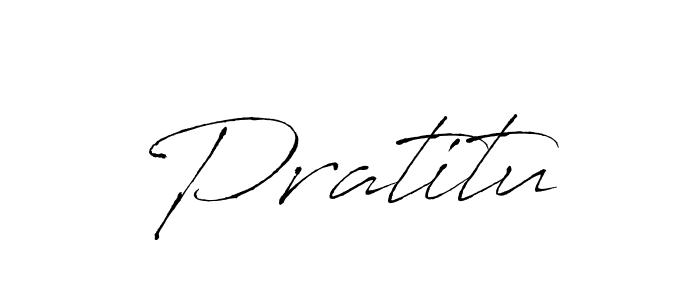 How to make Pratitu signature? Antro_Vectra is a professional autograph style. Create handwritten signature for Pratitu name. Pratitu signature style 6 images and pictures png
