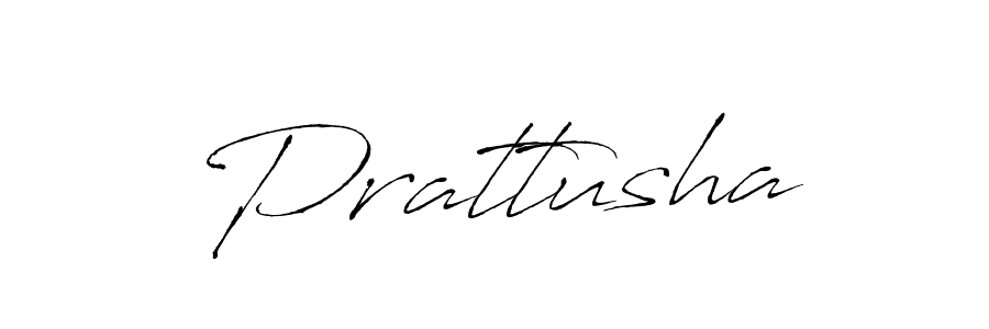 Create a beautiful signature design for name Prattusha. With this signature (Antro_Vectra) fonts, you can make a handwritten signature for free. Prattusha signature style 6 images and pictures png