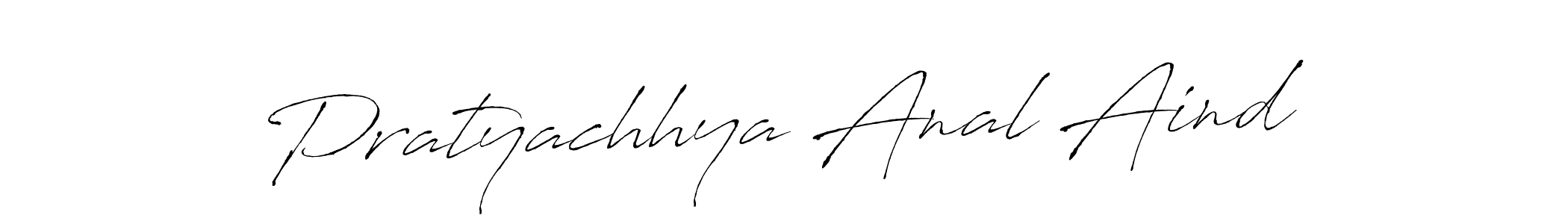 You should practise on your own different ways (Antro_Vectra) to write your name (Pratyachhya Anal Aind) in signature. don't let someone else do it for you. Pratyachhya Anal Aind signature style 6 images and pictures png