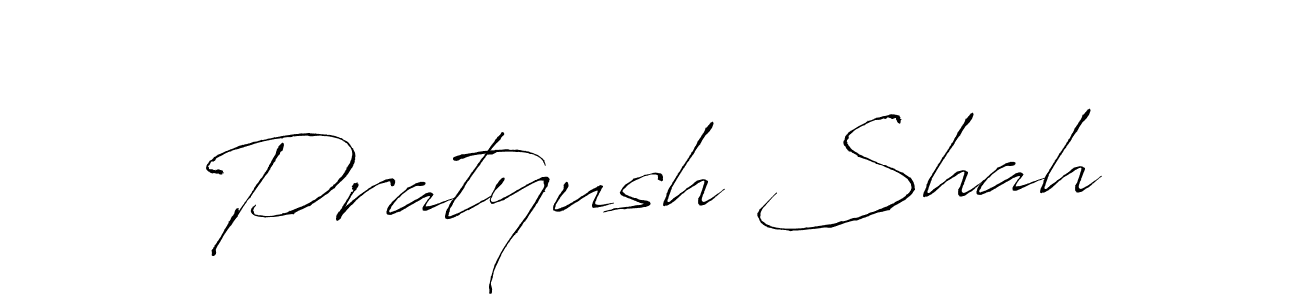 You should practise on your own different ways (Antro_Vectra) to write your name (Pratyush Shah) in signature. don't let someone else do it for you. Pratyush Shah signature style 6 images and pictures png