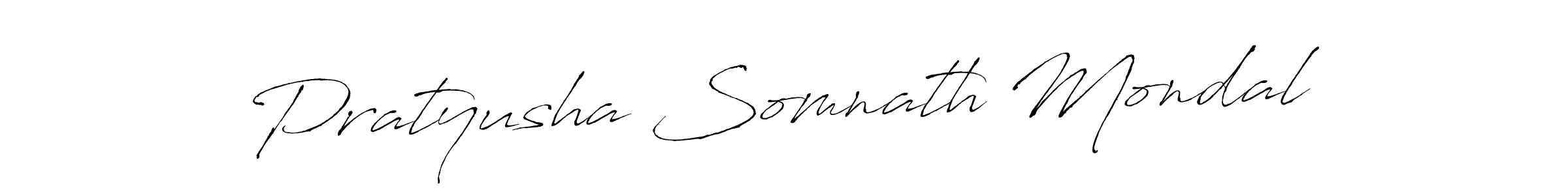 Make a beautiful signature design for name Pratyusha Somnath Mondal. Use this online signature maker to create a handwritten signature for free. Pratyusha Somnath Mondal signature style 6 images and pictures png