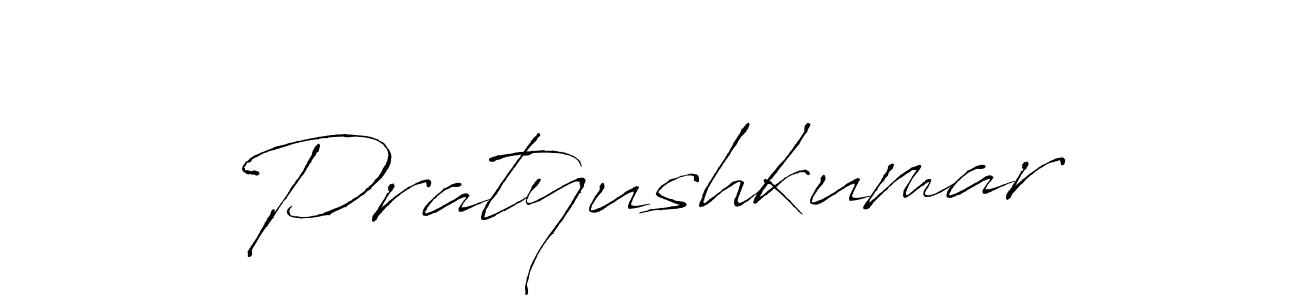 Also we have Pratyushkumar name is the best signature style. Create professional handwritten signature collection using Antro_Vectra autograph style. Pratyushkumar signature style 6 images and pictures png