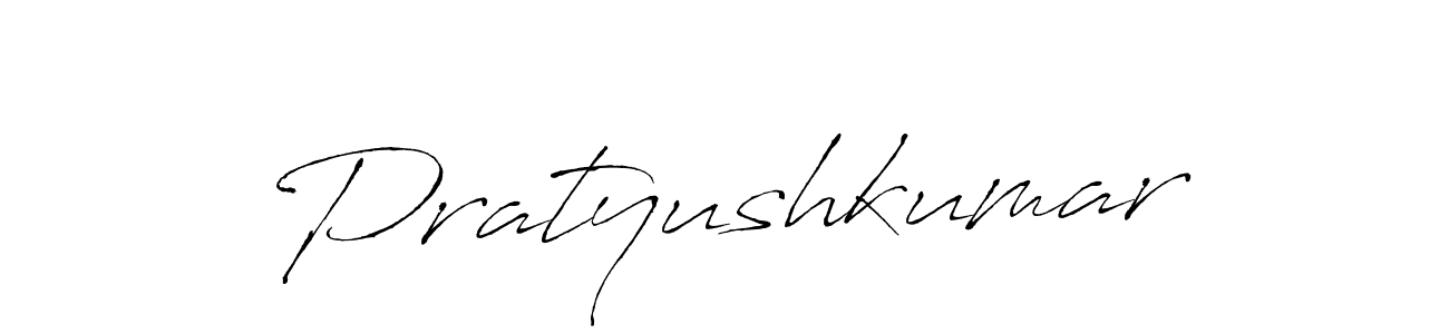 Also we have Pratyushkumar name is the best signature style. Create professional handwritten signature collection using Antro_Vectra autograph style. Pratyushkumar signature style 6 images and pictures png