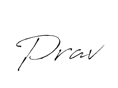 Make a beautiful signature design for name Prav. With this signature (Antro_Vectra) style, you can create a handwritten signature for free. Prav signature style 6 images and pictures png