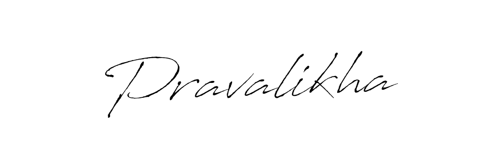 How to make Pravalikha name signature. Use Antro_Vectra style for creating short signs online. This is the latest handwritten sign. Pravalikha signature style 6 images and pictures png