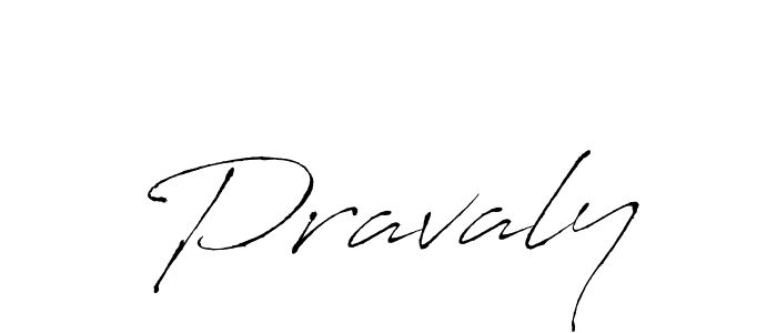 Make a beautiful signature design for name Pravaly. With this signature (Antro_Vectra) style, you can create a handwritten signature for free. Pravaly signature style 6 images and pictures png