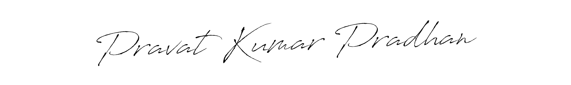 Create a beautiful signature design for name Pravat Kumar Pradhan. With this signature (Antro_Vectra) fonts, you can make a handwritten signature for free. Pravat Kumar Pradhan signature style 6 images and pictures png