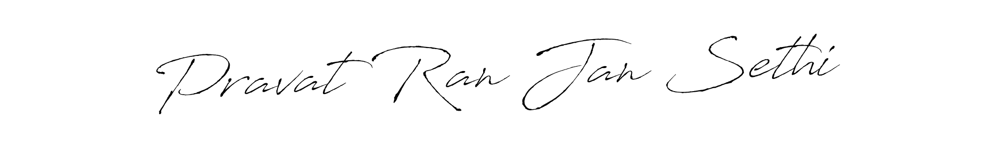 Pravat Ran Jan Sethi stylish signature style. Best Handwritten Sign (Antro_Vectra) for my name. Handwritten Signature Collection Ideas for my name Pravat Ran Jan Sethi. Pravat Ran Jan Sethi signature style 6 images and pictures png