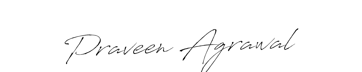 Make a beautiful signature design for name Praveen Agrawal. Use this online signature maker to create a handwritten signature for free. Praveen Agrawal signature style 6 images and pictures png