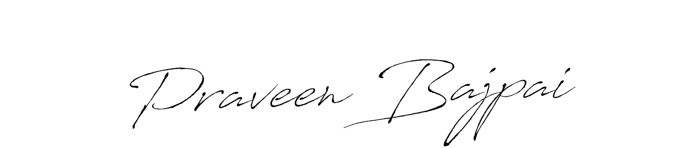 Also we have Praveen Bajpai name is the best signature style. Create professional handwritten signature collection using Antro_Vectra autograph style. Praveen Bajpai signature style 6 images and pictures png