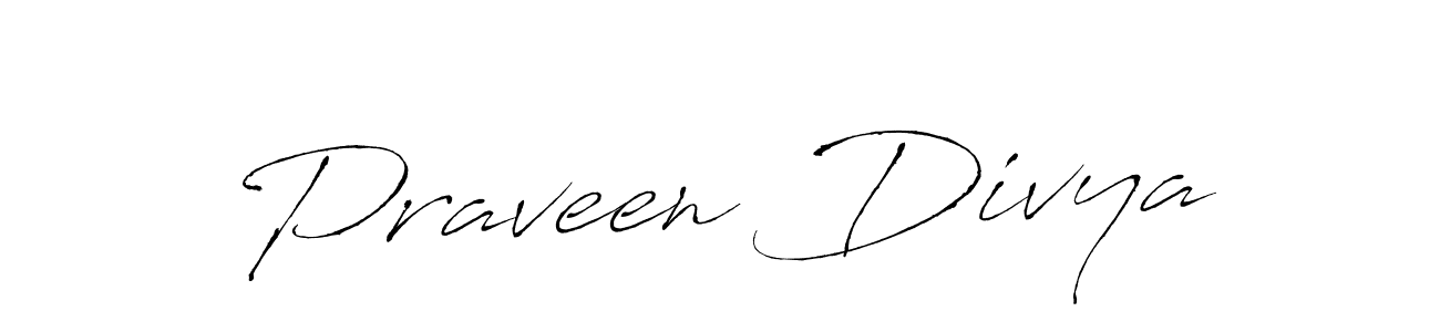 Also we have Praveen Divya name is the best signature style. Create professional handwritten signature collection using Antro_Vectra autograph style. Praveen Divya signature style 6 images and pictures png