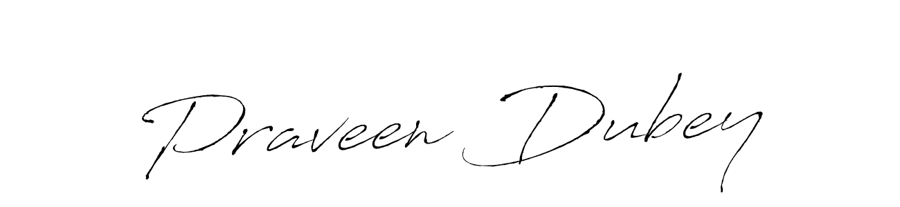 How to make Praveen Dubey signature? Antro_Vectra is a professional autograph style. Create handwritten signature for Praveen Dubey name. Praveen Dubey signature style 6 images and pictures png