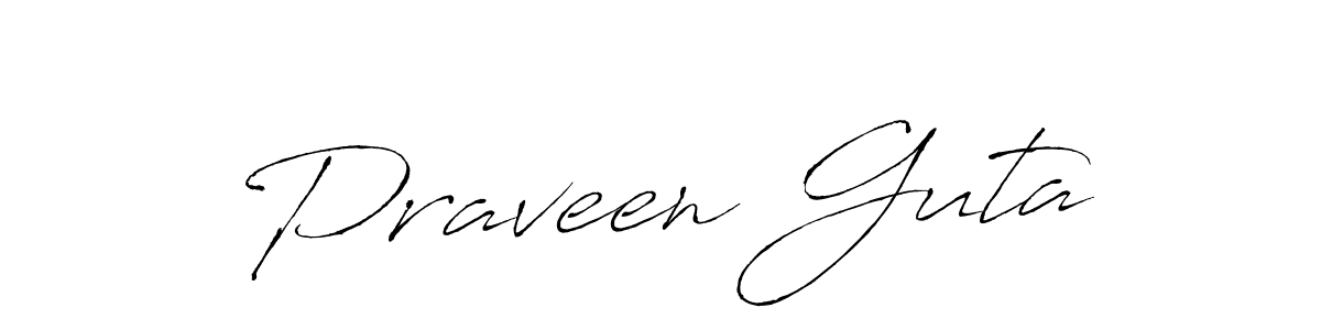 You can use this online signature creator to create a handwritten signature for the name Praveen Guta. This is the best online autograph maker. Praveen Guta signature style 6 images and pictures png
