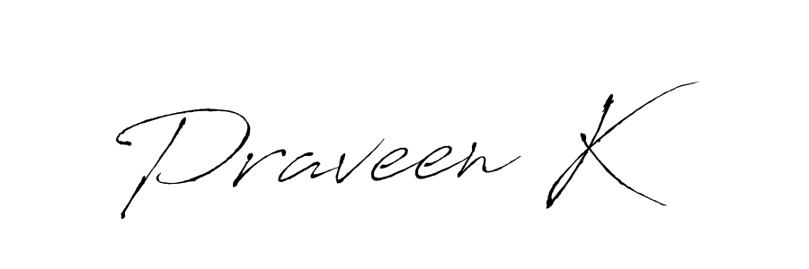 Make a beautiful signature design for name Praveen K. Use this online signature maker to create a handwritten signature for free. Praveen K signature style 6 images and pictures png