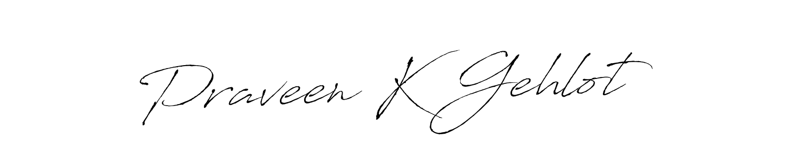 The best way (Antro_Vectra) to make a short signature is to pick only two or three words in your name. The name Praveen K Gehlot include a total of six letters. For converting this name. Praveen K Gehlot signature style 6 images and pictures png