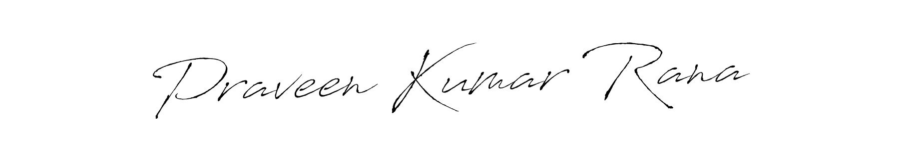 Design your own signature with our free online signature maker. With this signature software, you can create a handwritten (Antro_Vectra) signature for name Praveen Kumar Rana. Praveen Kumar Rana signature style 6 images and pictures png