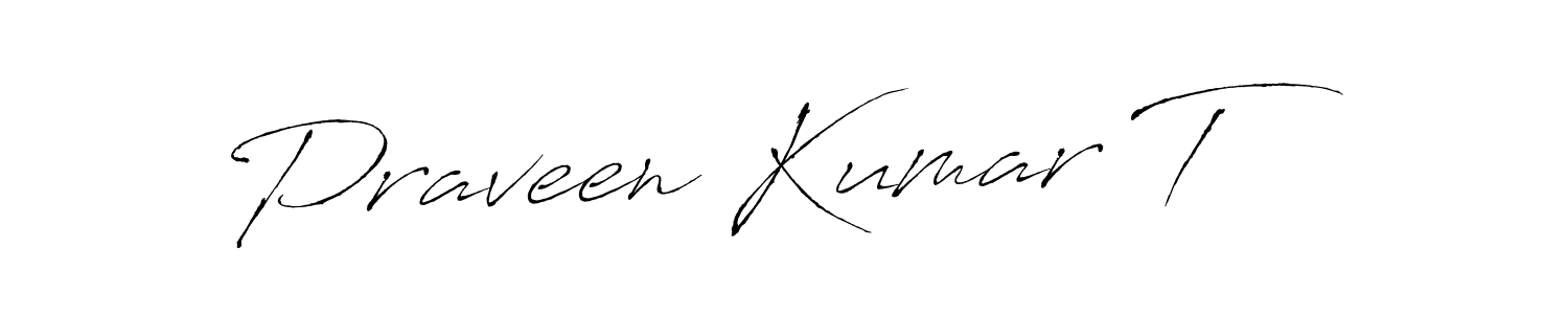 You should practise on your own different ways (Antro_Vectra) to write your name (Praveen Kumar T) in signature. don't let someone else do it for you. Praveen Kumar T signature style 6 images and pictures png
