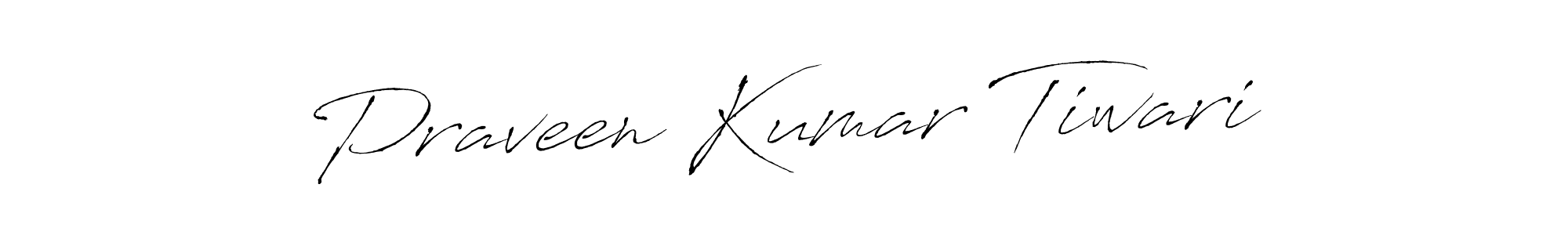 Use a signature maker to create a handwritten signature online. With this signature software, you can design (Antro_Vectra) your own signature for name Praveen Kumar Tiwari. Praveen Kumar Tiwari signature style 6 images and pictures png