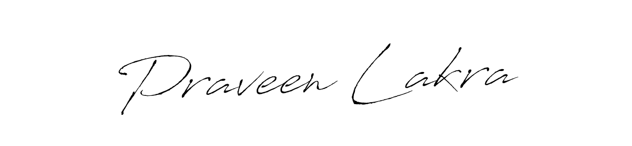 How to make Praveen Lakra signature? Antro_Vectra is a professional autograph style. Create handwritten signature for Praveen Lakra name. Praveen Lakra signature style 6 images and pictures png